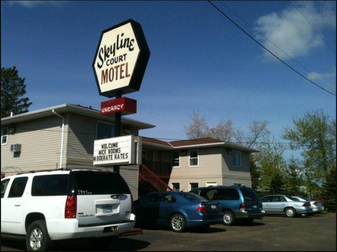 Skyline Court Motel Hermantown Exterior foto